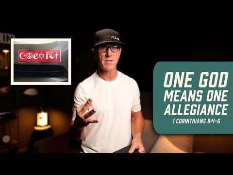 One God Means One Allegiance | 1 Corinthians 8:4-6