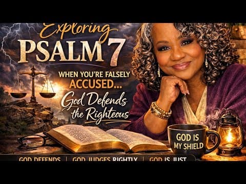 Journey Through the Psalms | Psalm 7| God Defends the Innocent #biblestudyseries