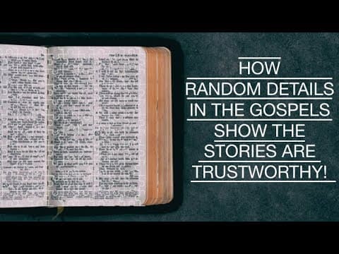 Random details that prove the Gospels true