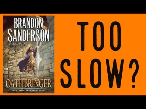Is The Stormlight Archive Too Slow?