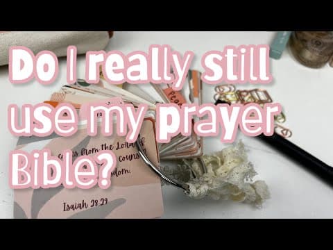 Prayer Bible RESULTS (2 months later)