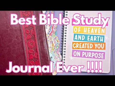 The BEST Bible Study Journal EVER ‼️