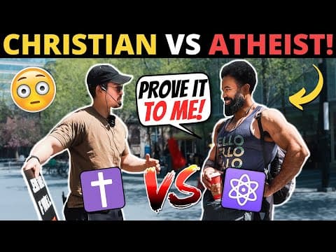 ATHEIST ASKS TOUGH QUESTIONS! (Each One Gets Answered...)