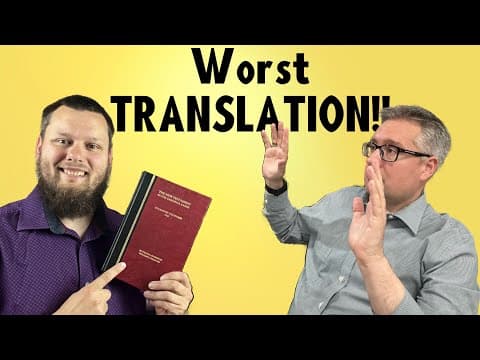 WORST TRANSLATION! ⚠️ Raising Cain w/ Pastor Dwayne