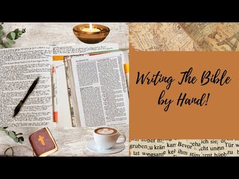 Writing The Bible By Hand|Deuteronomy 26 #writingthebiblebyhand #scripturewriting