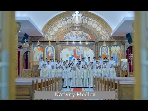🎶 Nativity Medley 🎶 ميدلي الحان الميلاد 🎶 #coptic #newsong #orthodoxfaith