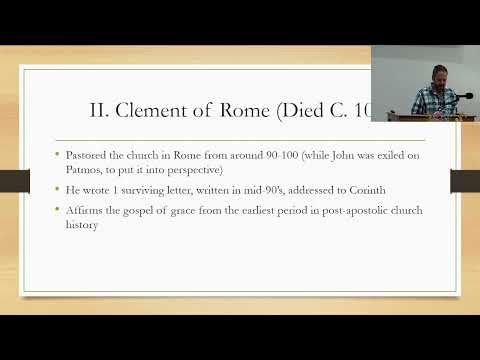 4-Church History: The Patristic Period,pt1