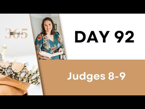 Lesson 092 | Judges 8-9 | Heartbeat of God | 2025 Bible Study & Commentary