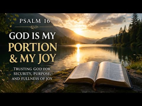 Journey Through the Psalms| Psalm 16 | Finding True Joy #bible #biblestudy