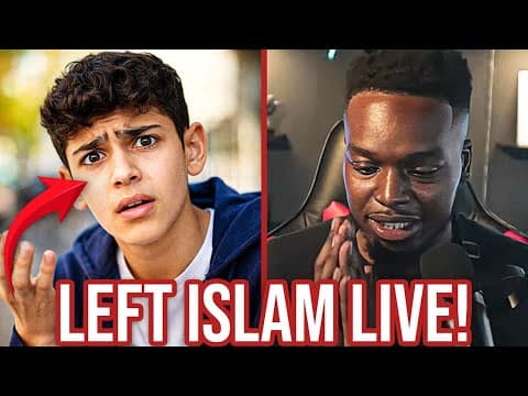 Muslim DISGUSTED By Muhammad LIVE ON AIR...Then ACCEPTS CHRIST...