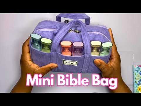 Mini Bible Bag 💼 💜