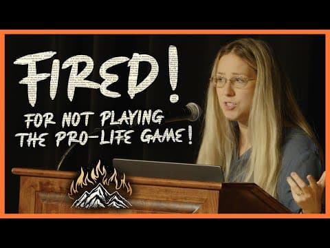 Abolitionist Fired By Pro-Life Orgnization | Lizzie Marbach