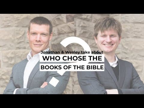 Who was choosing the books in your Bible!