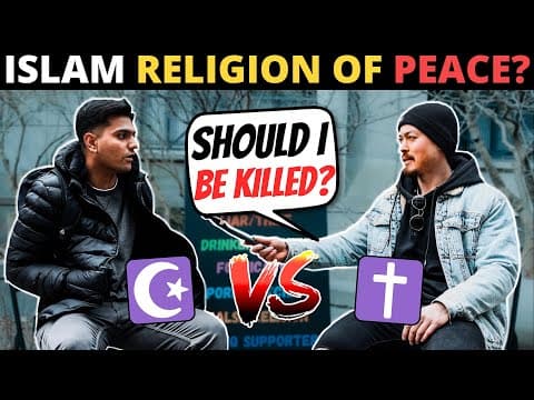 IS ISLAM A RELIGION OF PEACE? (Honest Conversation With Muslims.)