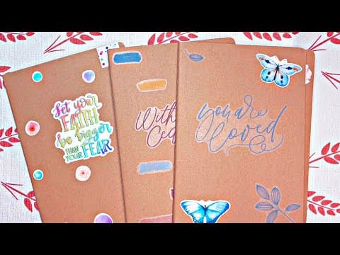 DIY Scripture Writing Journals