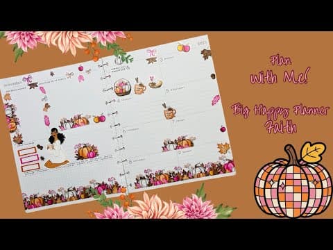 Plan With Me| Big Faith Happy Planner #plannercommunity 