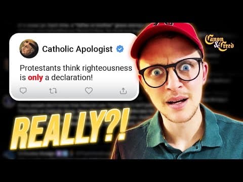 Do Protestants Really Think Righteousness Is Only a Declaration?