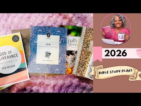 2026 Spiritual Stack | Video 7| My Bible Study Plans| #2026faithplans #faithgoals #biblestudy