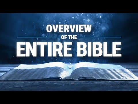Overview of the Entire Bible in 17 Minutes!