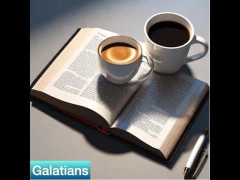 Galatians 6 v1- 5 Sharing each other's burdens