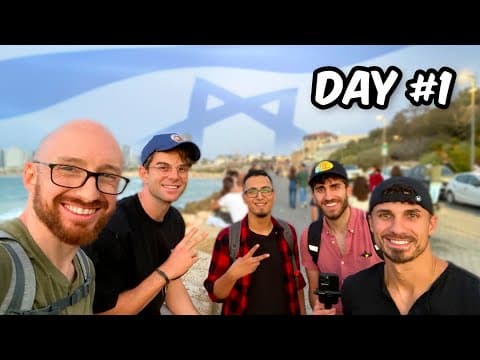 Going to Israel with an Actor & a Group of Christian Influencers! 🤯 // Israel Vlog #1
