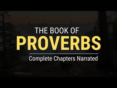 The Bible’s Book of Proverbs Fully Narrated for All Ages