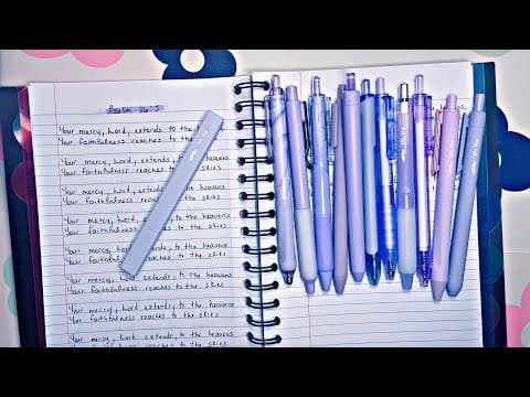 Mr Pen Purple Gel Pen Set 