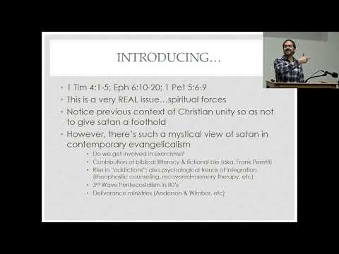 Biblical Counsel on the Demonic: Spiritual Warfare & Demons