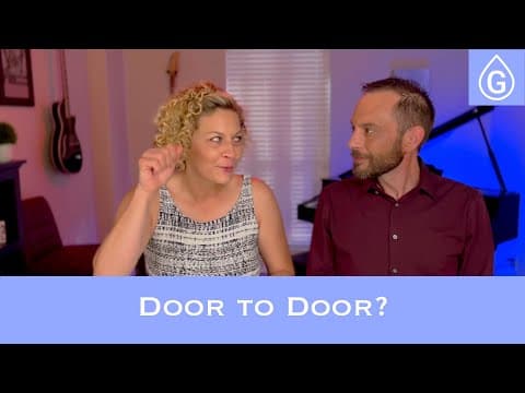 Should we go door to door?