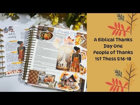 A Biblical Thanks: People of Thanks