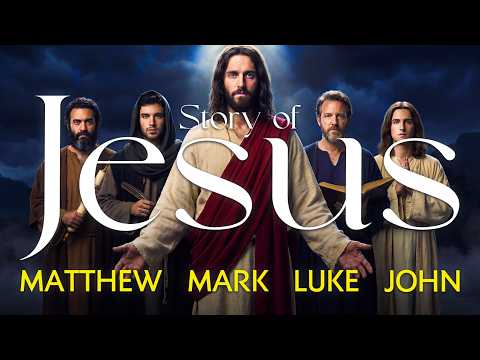The Complete Life of Jesus | All Four Gospels for Deep Sleep with Rain Sounds (9 Hours)