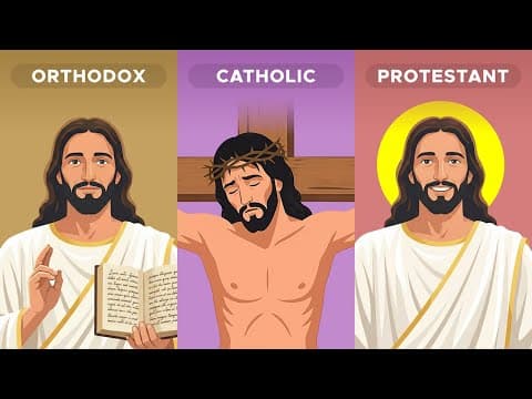 Orthodox vs Catholic vs Protestant