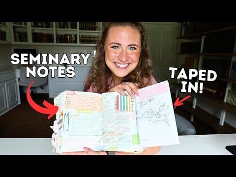 Flip through my Bible journaling notes in Mark✝️📖🤓