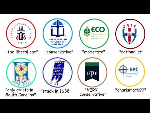 Every PRESBYTERIAN denomination explained