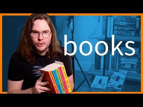 when a youtuber reads a book