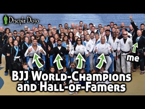 I spent a week on a boat with four Brazilian Jiu-Jitsu LEGENDS! 