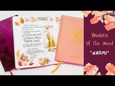 Women Of The Word | Naomi| @PrettyPlanit