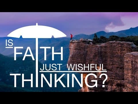 Is faith a belief in spite of evidence?