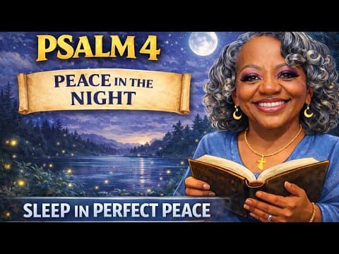 A Journey Through the Psalms | Psalms 4 | #biblestudyseries #biblestudy