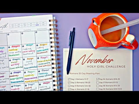 November Recap | December Planning #december #planner #advent
