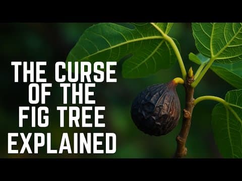 The Curse of the Fig Tree Explained