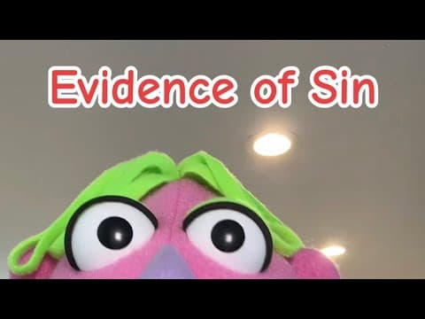 Evidence of Sin