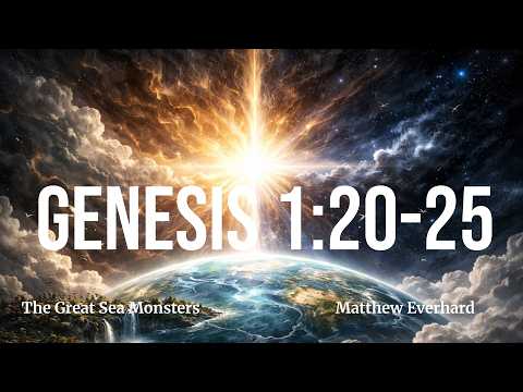 The Great Sea Monsters. Genesis 1:20-25. [Sermon].