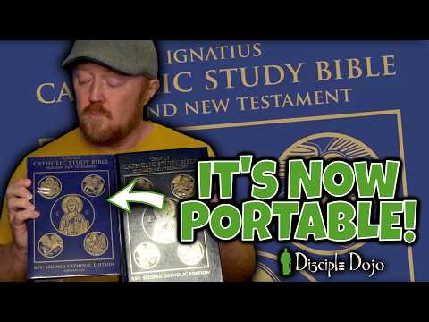 FINALLY! An Ignatius Catholic Study Bible you can actually carry! :)