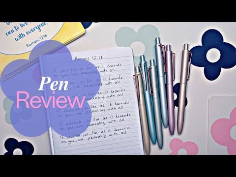 Mr Pen Fancy Retractable Gel Pens Review