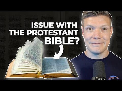 Does the Protestant Bible have a problem?