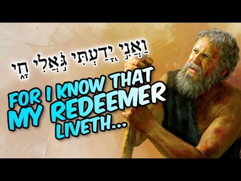 Job's Prophecy of the Redeemer Explained in Hebrew!! 😲 (Job 19:25)