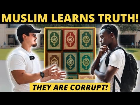 MUSLIM LEARNS QURAN HAS BEEN CORRUPTED! (He Was Told A Lie…)