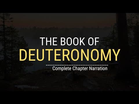 The Complete Story Of The Book of Deuteronomy - Full Chapter-by-Chapter Walkthrough