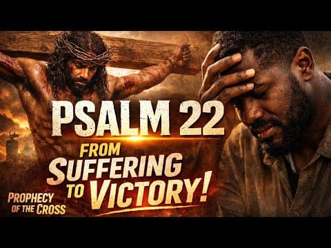 Journey Through the Psalms| Psalm 22| A Foreshadowing of Christ’s Crucifixion